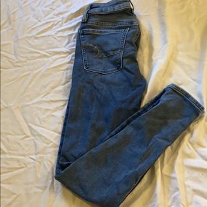 super skinny american eagle jeans